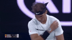 gif of tennis player praying